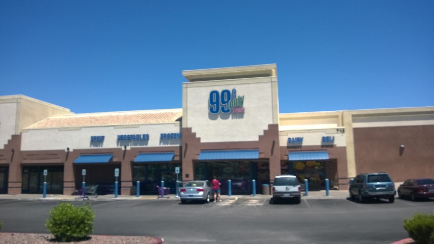 Only in the USA. A 99cent store that is a supermarket. Everything is 99cents or less.