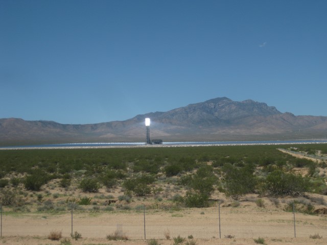 Ivanpah Solar Power Facility near Primm on the California - Nevada border - 400 Megawatts