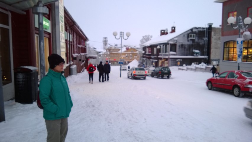 Main street Kiruna