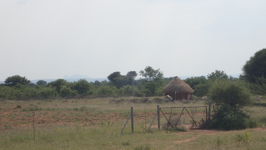 Botswana traditional hut
