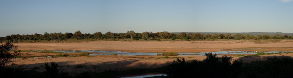 The Lataba River at sunset (click for a larger view)