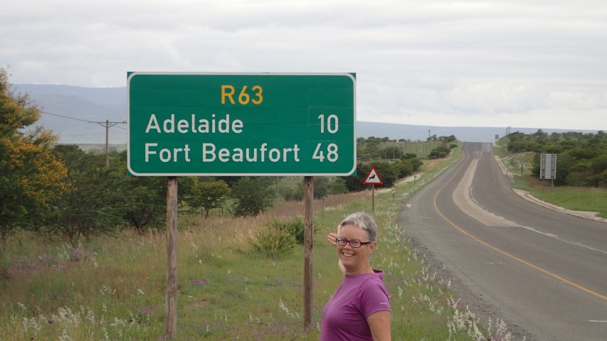 Nearly at Adelaide (South Africa)
