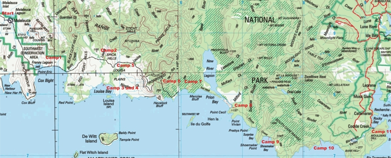 port davey track south west tasmania